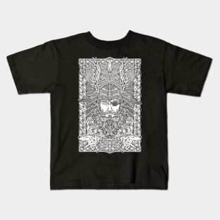 ODIN - WHITE Kids T-Shirt